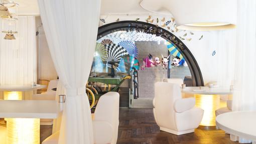 Decoración del restaurante DiverXO