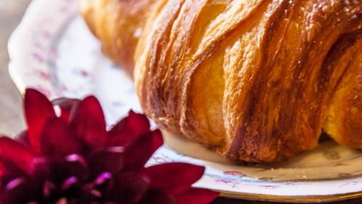 Cruasán recién hecho