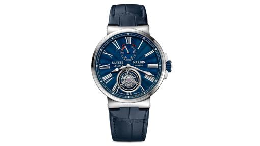Marine Tourbillon Blue Grand Feu
