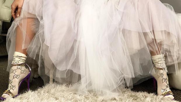 Jennifer López, Rihanna y sus polémicos calcetines Gucci