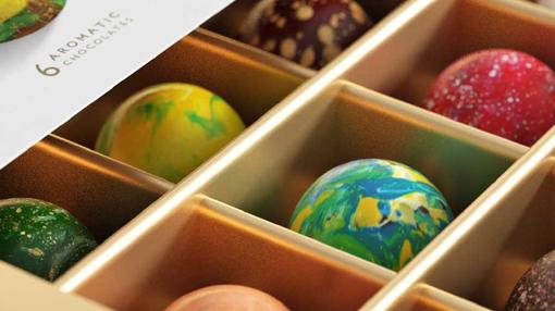 Los bombones Art de Belenguer están pintados a mano