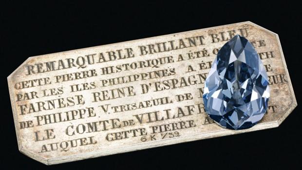 Subastan el misterioso diamante de Isabel de Farnesio