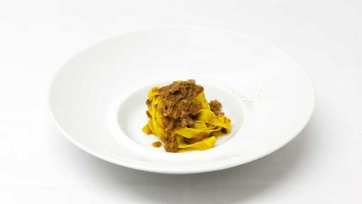 La sala de Osteria Francescana / Tagliatelle al ragù