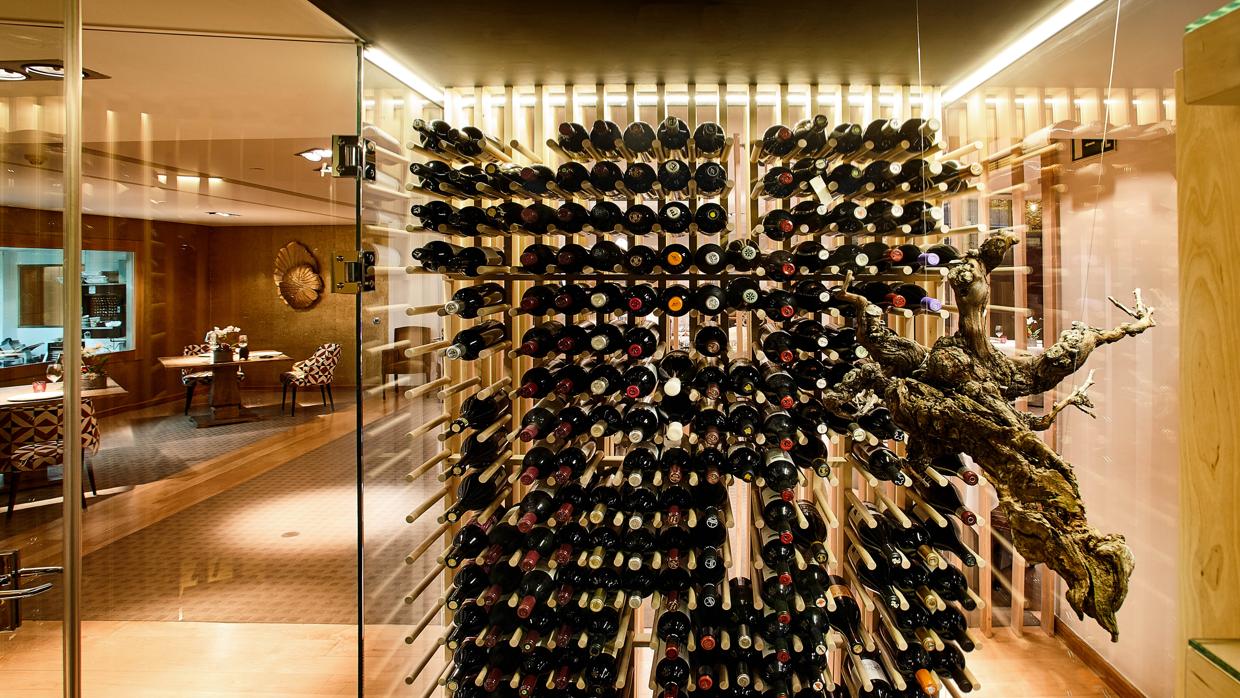 La bodega del restaurante Santceloni