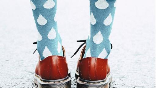 Modelo con gotas de agua de Socketines