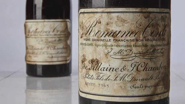 Un vino francés subastado por 482.490 euros, el más caro del mundo