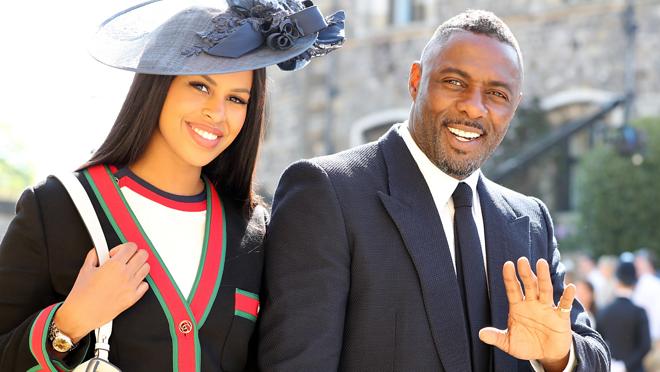 Idris Elba y su pareja Sabrina Dhowre