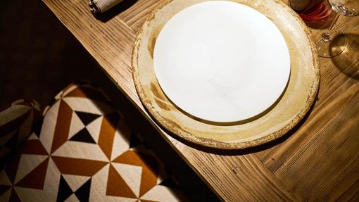 Una de las mesas de Santceloni