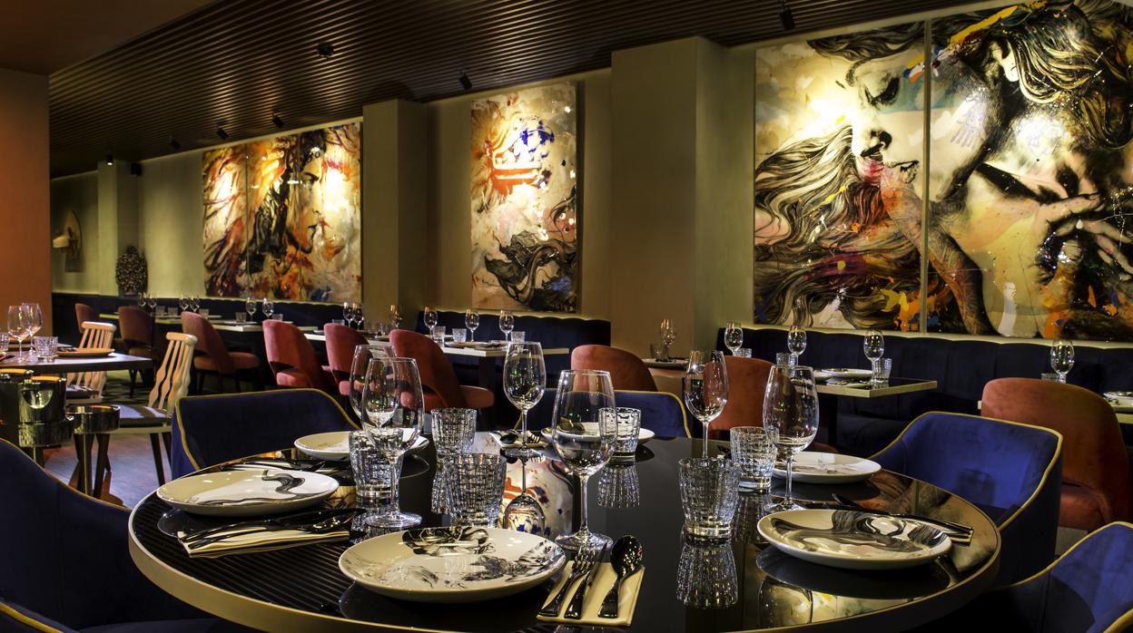 Salón del restaurante mexicano Itzac