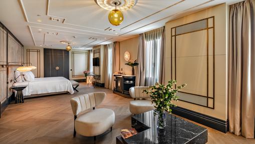 Una de las habitaciones del hotel CoolRoom Atocha