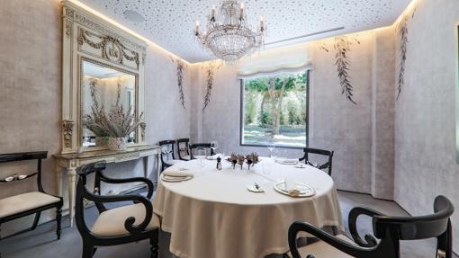 Salón Linda en el restaurante Zalacaín