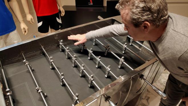 Liechtenstein muestra su futbolín