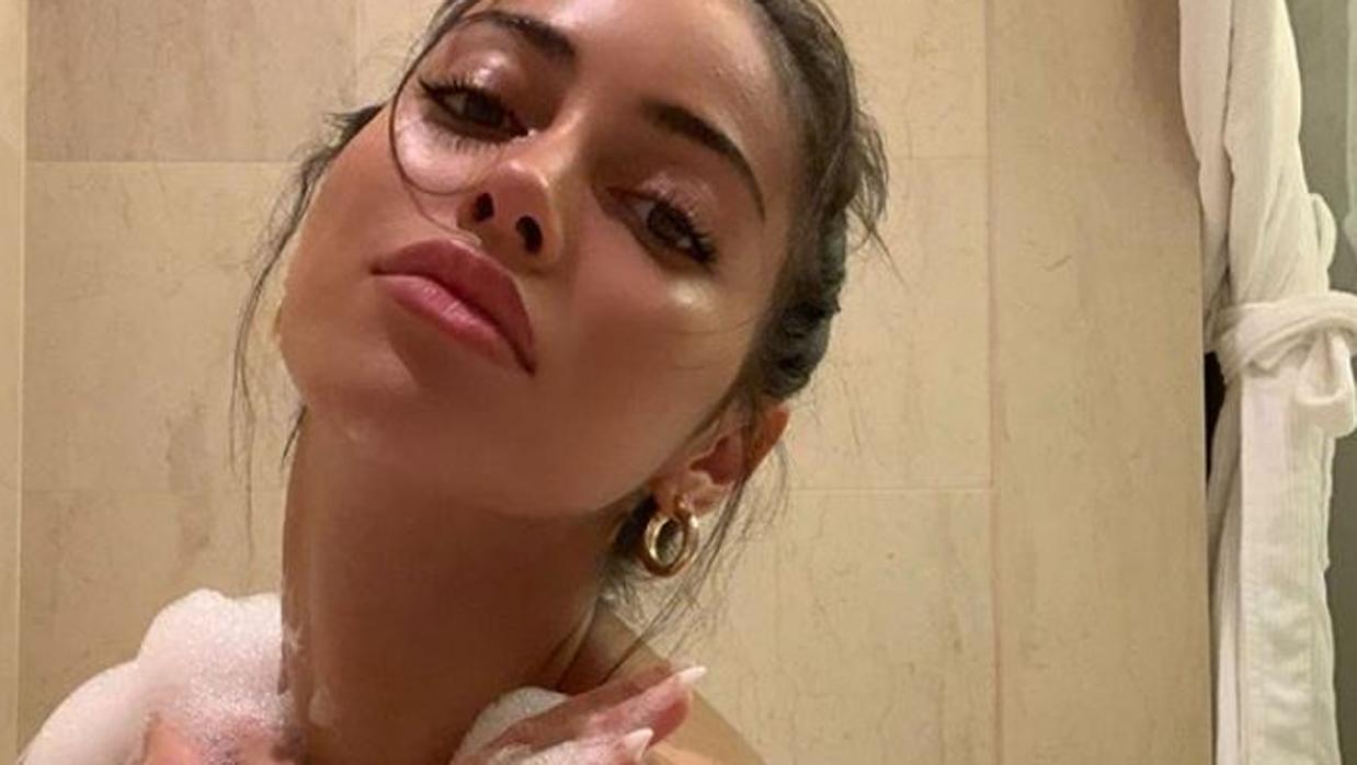 La modelo posa en sus redes sociales