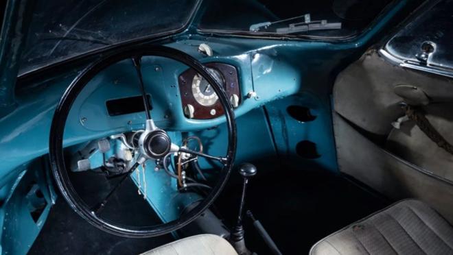 El interior del Porsche Type 64 60K10 1939