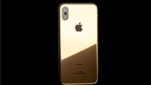 iPhone de oro de 24K