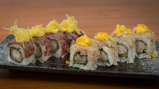 Roll de Mar y montaña y Roll de quinoa y ají de Ronda 14