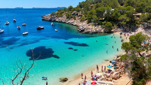 Vista desde uno de los rinconcede Cala Saladeta