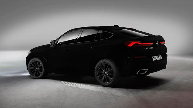 Por el momento el BMW X6 Vantablack no se comercializará