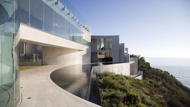 El exterior de la casa