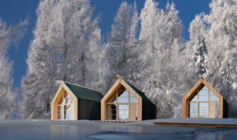 Cabañas con sauna privada de Adler Lodge Ritten