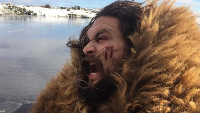 Foto tomada en el nuevo proyecto de Jason Momoa para Netflix
