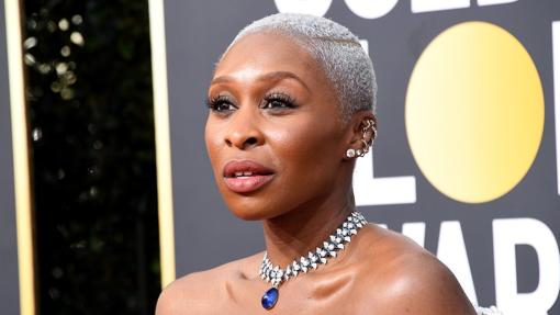 Cynthia Erivo con collar de Bulgari