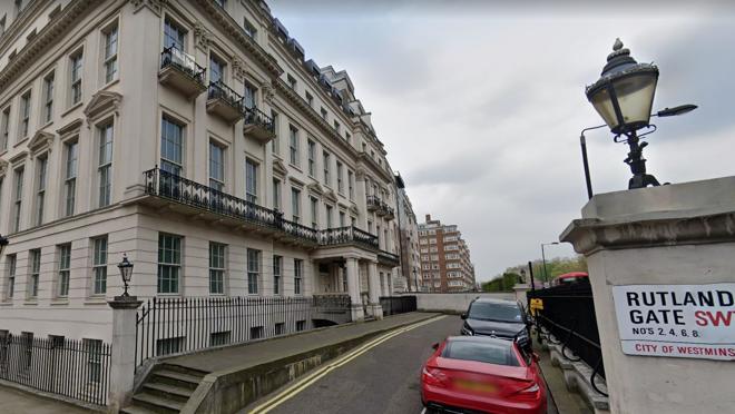 Mansión en Rutland Gate, en Londres.