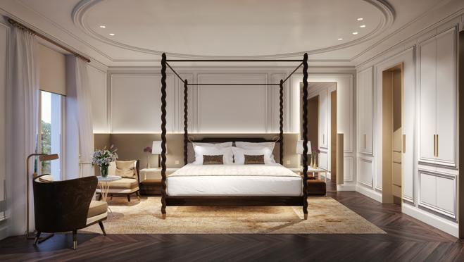 Una de las habitaciones Deluxe del hotel