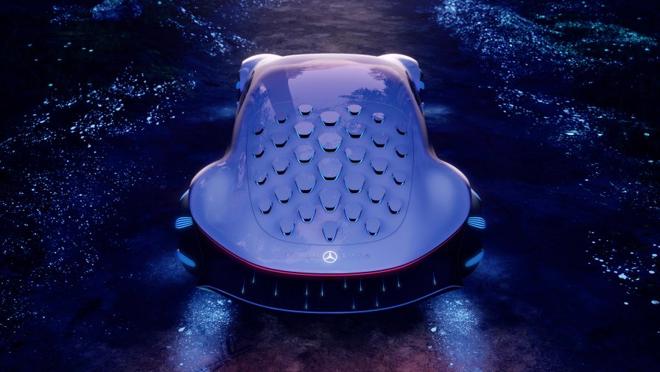 Imagen de la parte trasera del vehículo con 33 escamas