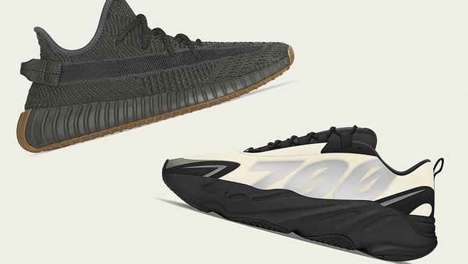 Yeezy Boost 350 V2 Cinder y Yeezy Boost 700 MNVN.