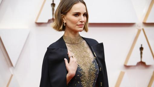 Natalie Portman durante su paso por la alfombra roja