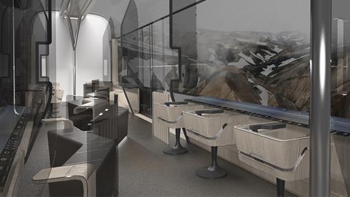 Modelo de tren futurista Resilience