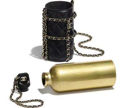 Botella de Chanel desmontada