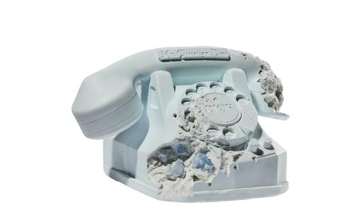 Una de las obras de Daniel Arsham y Kim Jones