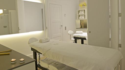 Una de las salas del centro estético