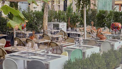 La terraza de Patio de Leones