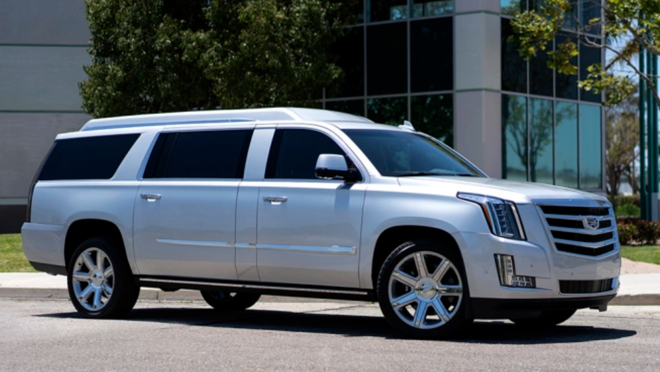 Imagen exterior del Cadillac Escalade personalizado de Tom Brady