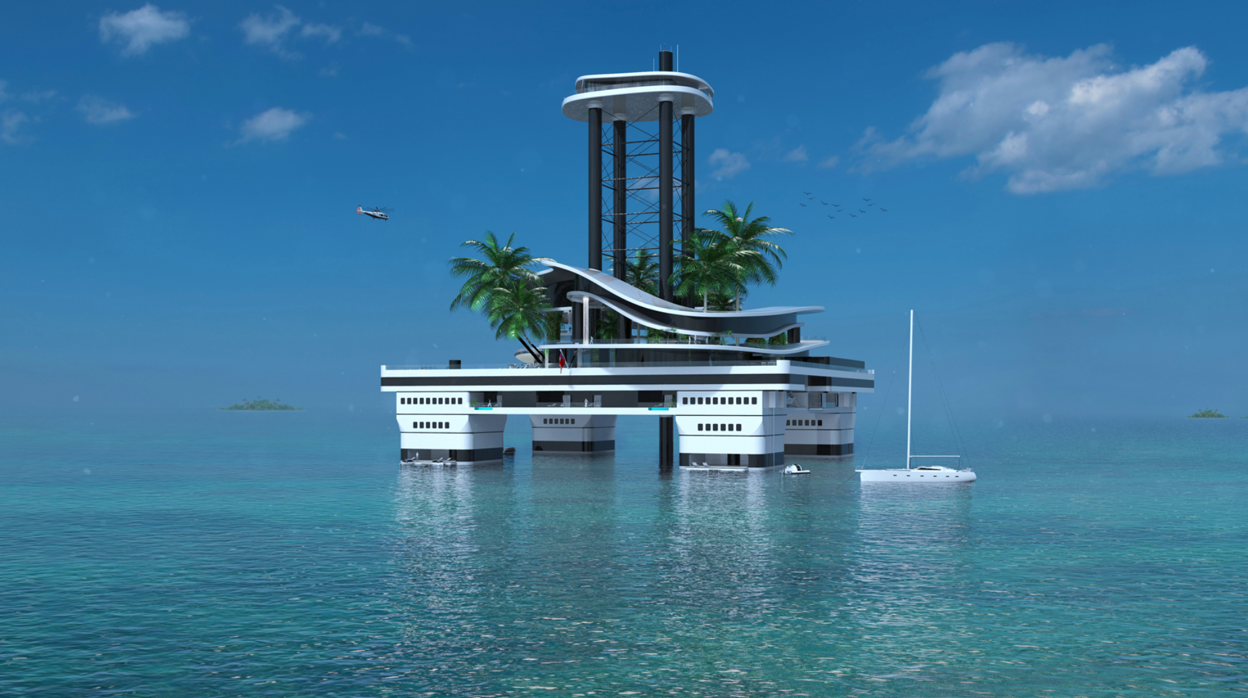 Las viviendas sobre el mar del futuro ya están aquí
