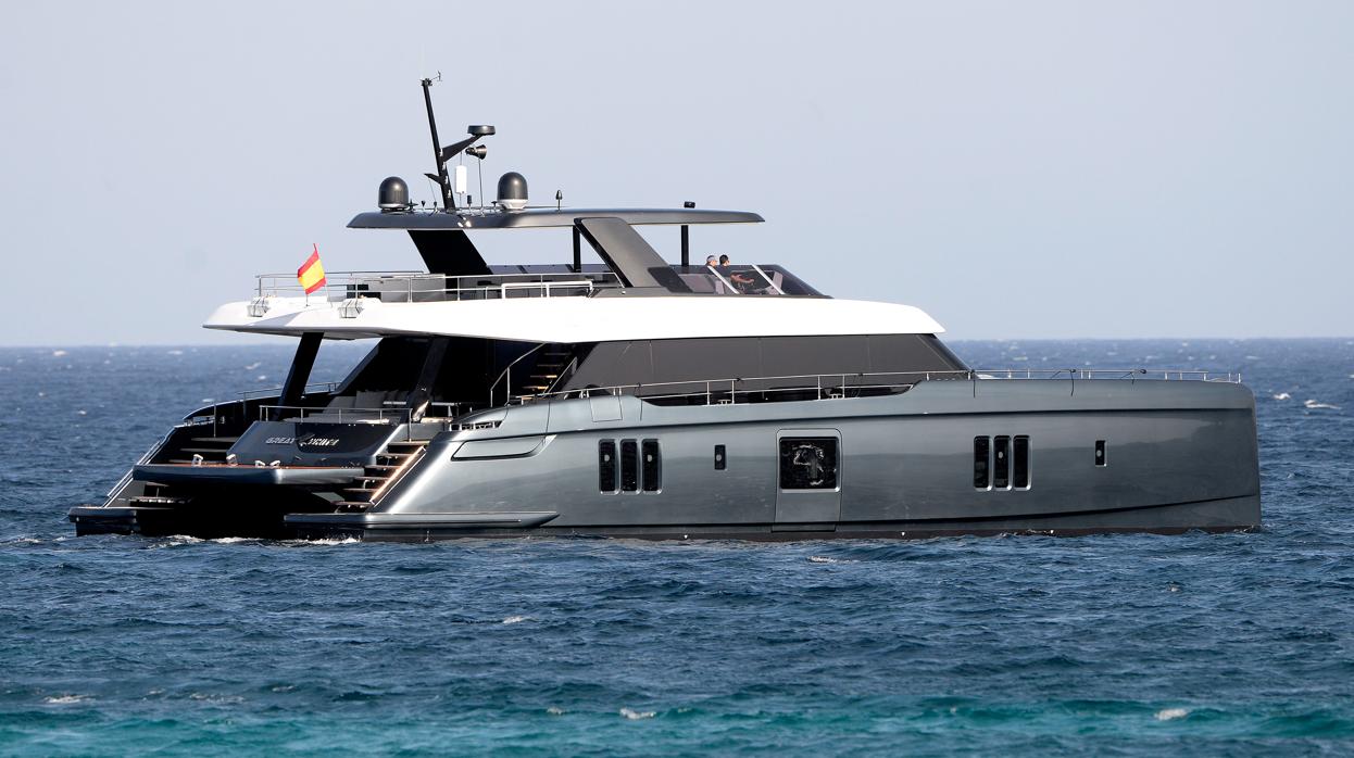 El yate de Rafa Nadal por las aguas de Mallorca