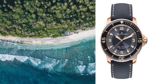 3. Blancpain Fyfty Fathoms Automatique, Fregate Island Private