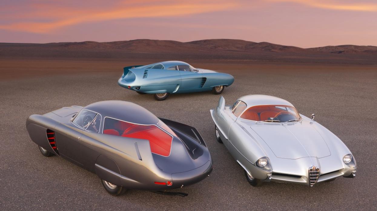 Los legendarios Alfa Romeo B.A.T. 5, 7 y 9 subastados por RM Sotheby's por 15 millones