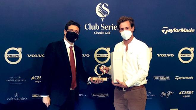 Durante la entrega de premios de la última prueba clasificatoria