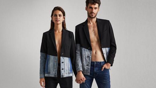 Modelos con la Hybrid Jacket de la marca