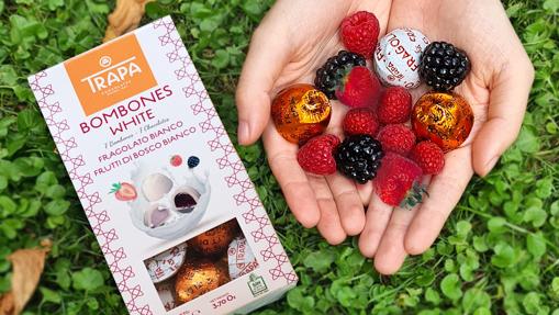 Bombones White de Trapa