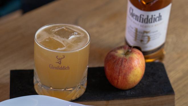 El cóctel Falling Glen