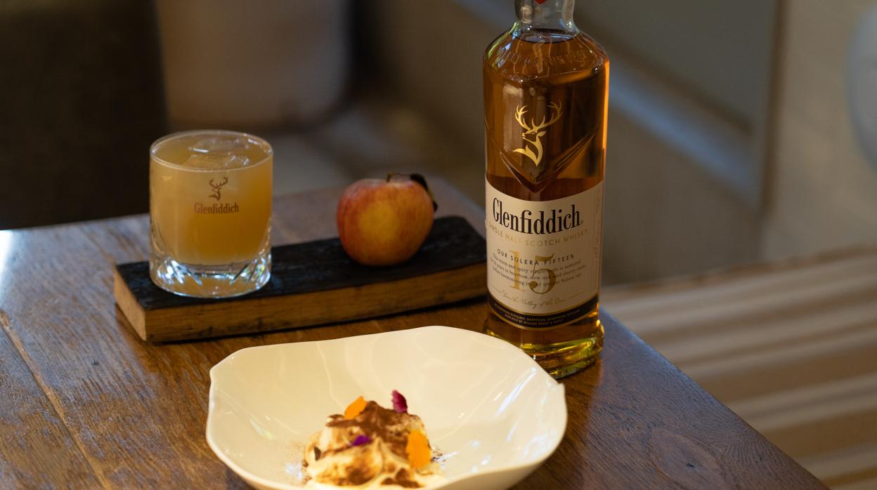 Receta del cóctel Falling Glen con Glenfiddich 15