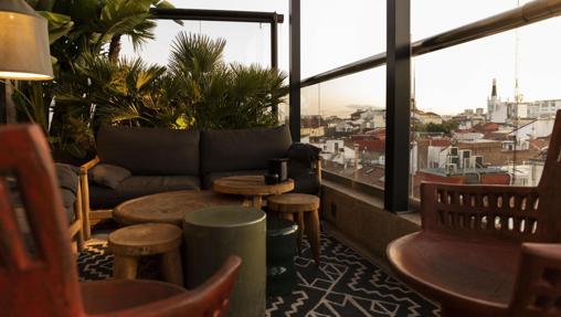 La terraza del hotel 5 estrellas Gran Lujo