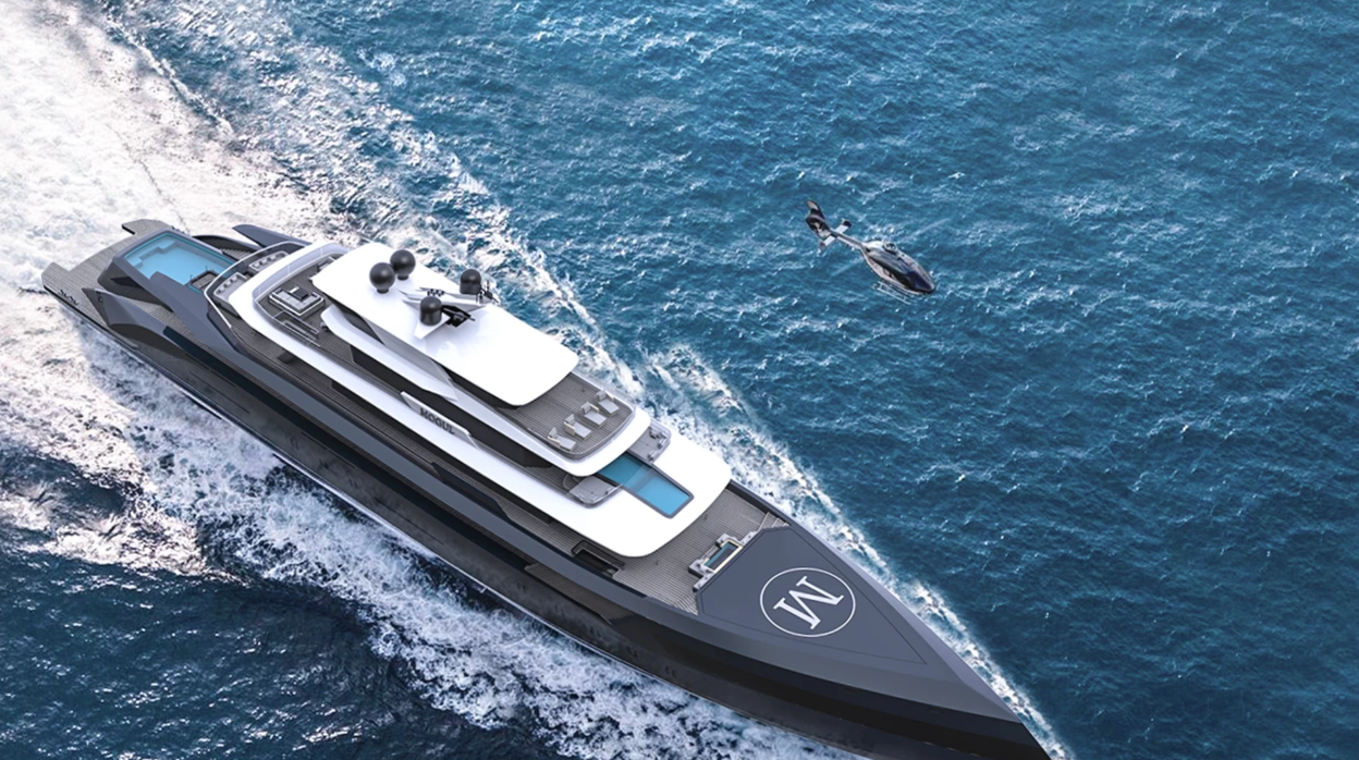 Todo lo que debes saber del yate de lujo diseñado por Denis Suka