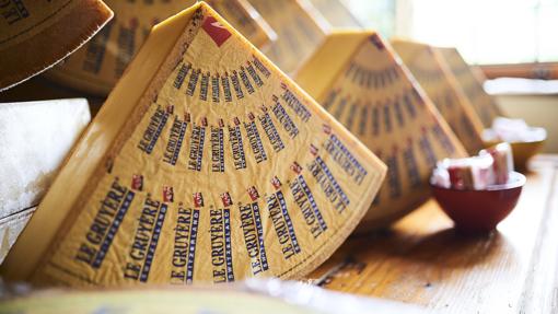 Cuñas de queso Le Gruyère
