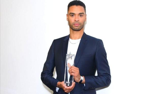 Rege-Jean con traje de Dior y el Cartier Santos Dumont